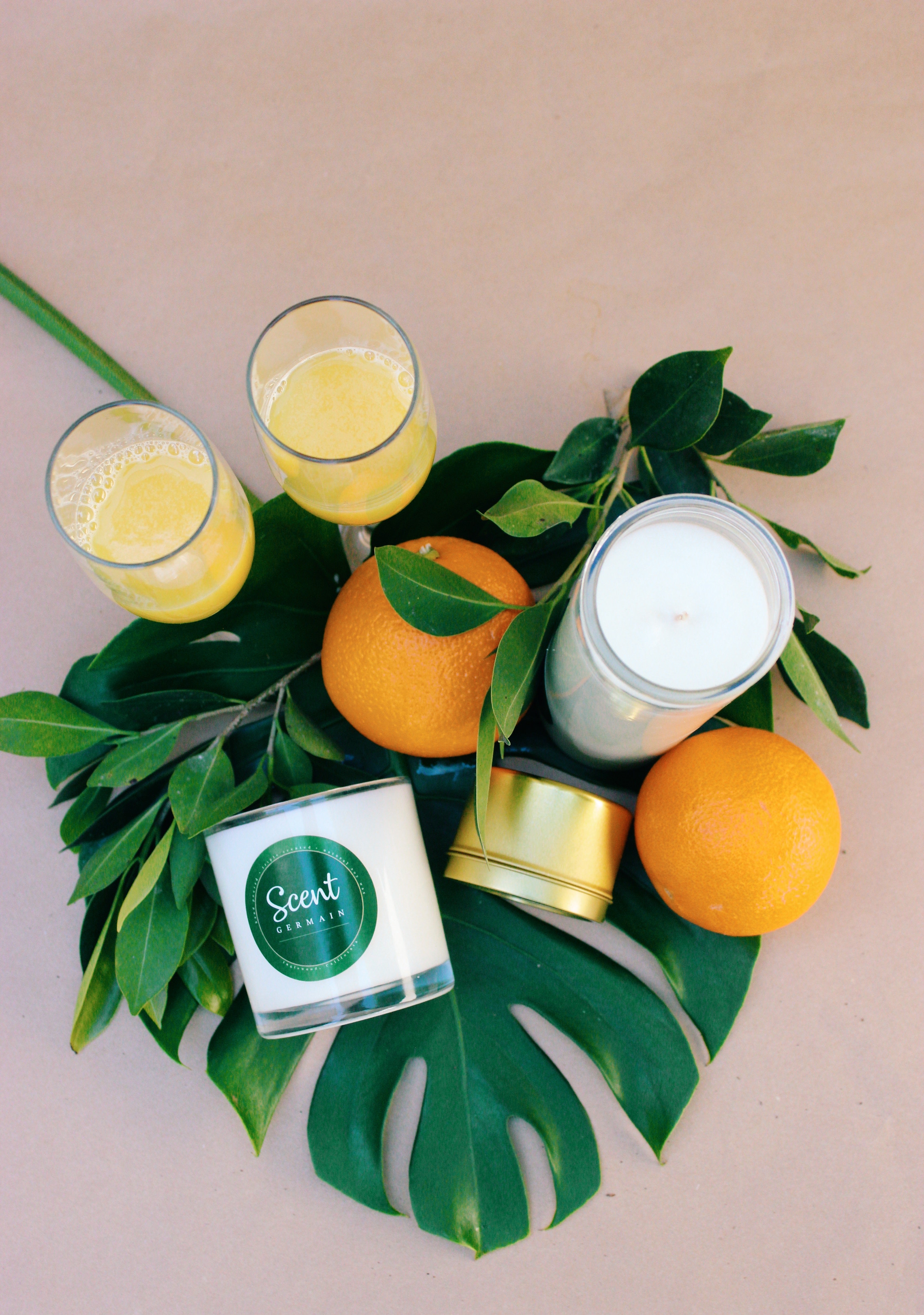 Blood Orange + Bubbles